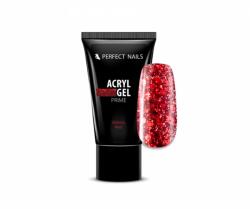 Perfect Nails Csillámos AcrylGel Prime - Tubusos Acryl Zselé 15 g