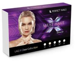 Perfect Nails Must Have Base & Top LaQ X - Alapzselé és Fedőzselé Kollekció 5x8 ml