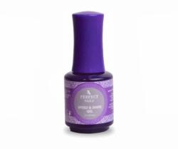 Perfect Nails Speed & Shine Top Gel - Fixálás mentes, rugalmas fényzselé 15 ml