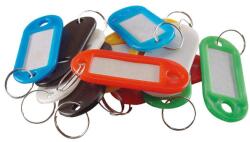  EXTOL kulcscimke 12db, színes műanyag; címke hellyel (9398)