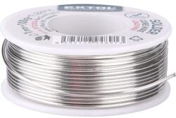 Extol forrasztó ón, gyantás, műszerész forrasztáshoz; 100g, átmérő 1mm, 99, 3% ón + 0, 7% réz tartalmú, gyantás, T: 227 °C (8732003)
