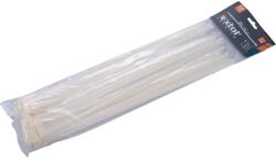 Extol kábelkötegelő 7, 6×380mm 50db, fehér nylon; UV-, sav- és lúgálló (8856120) - sipibolt