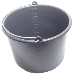  EXTOL habarcsos vödör; 12 liter, fekete műanyag (30701M)