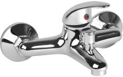 Viking kádtöltő csaptelep 35mm, 150mm-es, falra szerelhető, fényes, zuhanycsatlakozóval (zuhanycső és -fej nélkül) (65103)