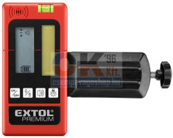 Extol lézeres vevő/jelfogó lézerhez, PIROS és ZÖLD (e8823390) (e8823390)
