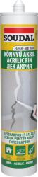 Soudal Könnyű Akril Tömítő 280ml Fehér