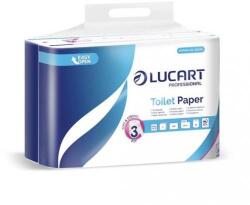 Lucart Toalettpapír, 3 rétegű, kistekercses, 24 tekercs, LUCART Cash and Carry Strong 3.24, fehér