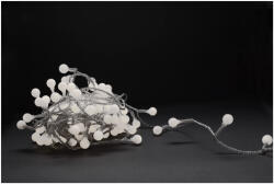 Avide Entac Karácsonyi IP44 Fényfüzér 15mm Balls 120 LED 9m hideg fehér (ECL-PPB-120CW)