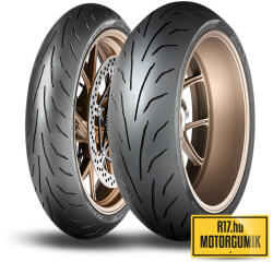 Dunlop 120/70r17+190/55r17 Dunlop Qualifier Core Front/rear 75w Tl Motorgumi Párban