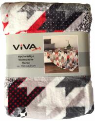  VIVA Takaró mintás, szürke alapon, 150 x 200 cm, 154750 (154750_sz_rke_alap)