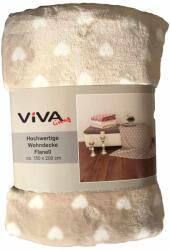  VIVA Takaró 150 x 200 cm, bézs-fehér, 154176 (154176_b_zs-feh_r)