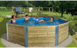 WEKA Medence, gerendavázas, Korzika, 378 x 476 cm (weka_593_2)