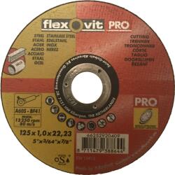 Flexovit Pro FLEXOVIT 125x1, 0x22, 2 mm Pro vágókorong