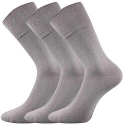 Lonka Diagram zokni világosszürke 3 pár 39-42 115457 (115457)