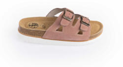 BF BA-221-19-11 Női papucs ékkel lazac színben 36