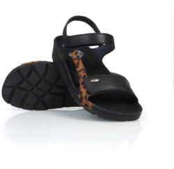 Batz Miri Black-leo Női egészségügyi szandálok 37