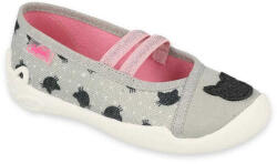 BEFADO 116X302 lány balerinák 2G szürke bőr talpbetét 26 116X302_26 (116X302_26)