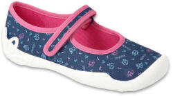 BEFADO 114Y517 lány balerinák kék virágok 36 114Y517_36 (114Y517_36)