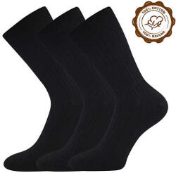 Lonka Zebran zokni fekete 3 pár 43-45 119493 (119493)