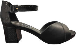 Piccadilly 562043-4 Női sarokszandál fekete 38