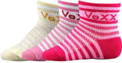 Voxx zokni Freddy csíkos lány 3 pár 18-20 112651 (112651)