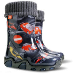 Demar STORMER LUX EXCLUSIVE 0433 EE Autó Gyermek szigetelt csizma 34-35 0433EE_34-35 (0433EE_34-35)