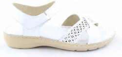Wild 016785B. 01 Fehér Női teljes bőr szandálok 40