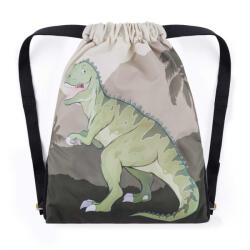 Bagmaster Bag LUMI 24 C iskolatáska papucshoz / tornazsák - dinoszaurusz zöld 1, 5 l 230296 (230296)