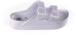 BF Női platform papucs fehér színben 42