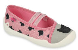 BEFADO 116X301 lány balerinák 2 gumival rózsaszínű 26 116X301_26 (116X301_26)