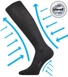 Lonka kompressziós zokni Kooperan fekete 1 pár 35-38 109181 (109181)