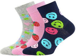 Lonka LONKA® zokni Dedotik mix H - lány 3 pár 30-34 121046 (121046)