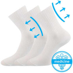 Boma zokni Diarten fehér 3 pár 41-42 100592 (100592)
