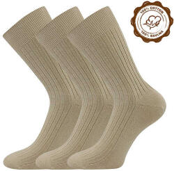 Lonka zokni Zebran bézs 3 pár 41-42 119481 (119481)