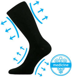 Lonka Oregan zokni fekete 1 pár 47-50 109676 (109676)