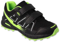 BEFADO 518X004 518Y004 gyermek vízálló túrabakancs TREK WATERPROOF fekete és zöld 31 518X004_31 (518X004_31)