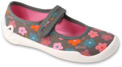 BEFADO 114Y552 lány balerinák szürke virágok 36 114Y552_36 (114Y552_36)