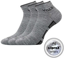 Voxx zokni Dukaton silproX világosszürke 3 pár 35-38 100714 (100714)