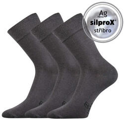 Lonka zokni Dasilver sötétszürke 3 pár 39-42 111646 (111646)