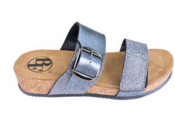 BF Női papucs ékkel, ezüst színben 37