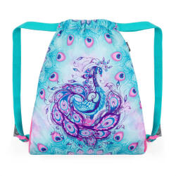 Bagmaster Bag VEGA 24 B iskolatáska papucshoz / tornazsák - pávakék 1, 5 l 230323 (230323)