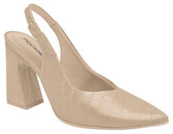 Piccadilly 749134-4 Női sarokszandál bézs színben 38