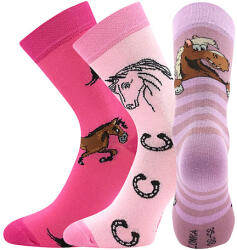 Lonka LONKA® zokni Horsik mix II 3 pár 35-38 125619 (125619)