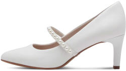 Tamaris 1-22424-44-100 Női fehér balerinák 38