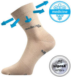 Voxx Mission Medicine zokni VoXX bézs 1 pár 39-42 101576 (101576)