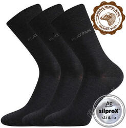 Lonka zokni Dewool fekete 3 pár 35-38 114263 (114263)