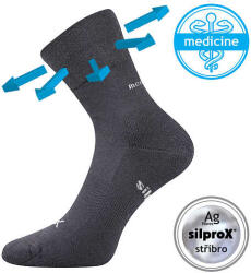 Voxx Enigma Orvosi zokni VoXX sötétszürke 1 pár 47-50 102461 (102461)