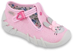 BEFADO 110P374 lány cipő csatos rózsaszín nyuszi 23 110P374_23 (110P374_23)