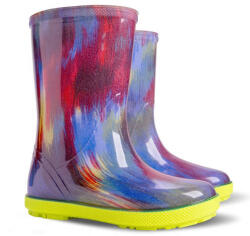 Demar HAWAI PRINT 0046 AF szivárvány Gyermek csizma 22-23 0046AF_22-23 (0046AF_22-23)