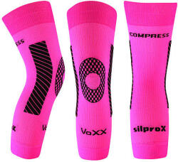 Voxx kompressziós hüvely Protect térd neon rózsaszín 1 db L-XL 112538 (112538)